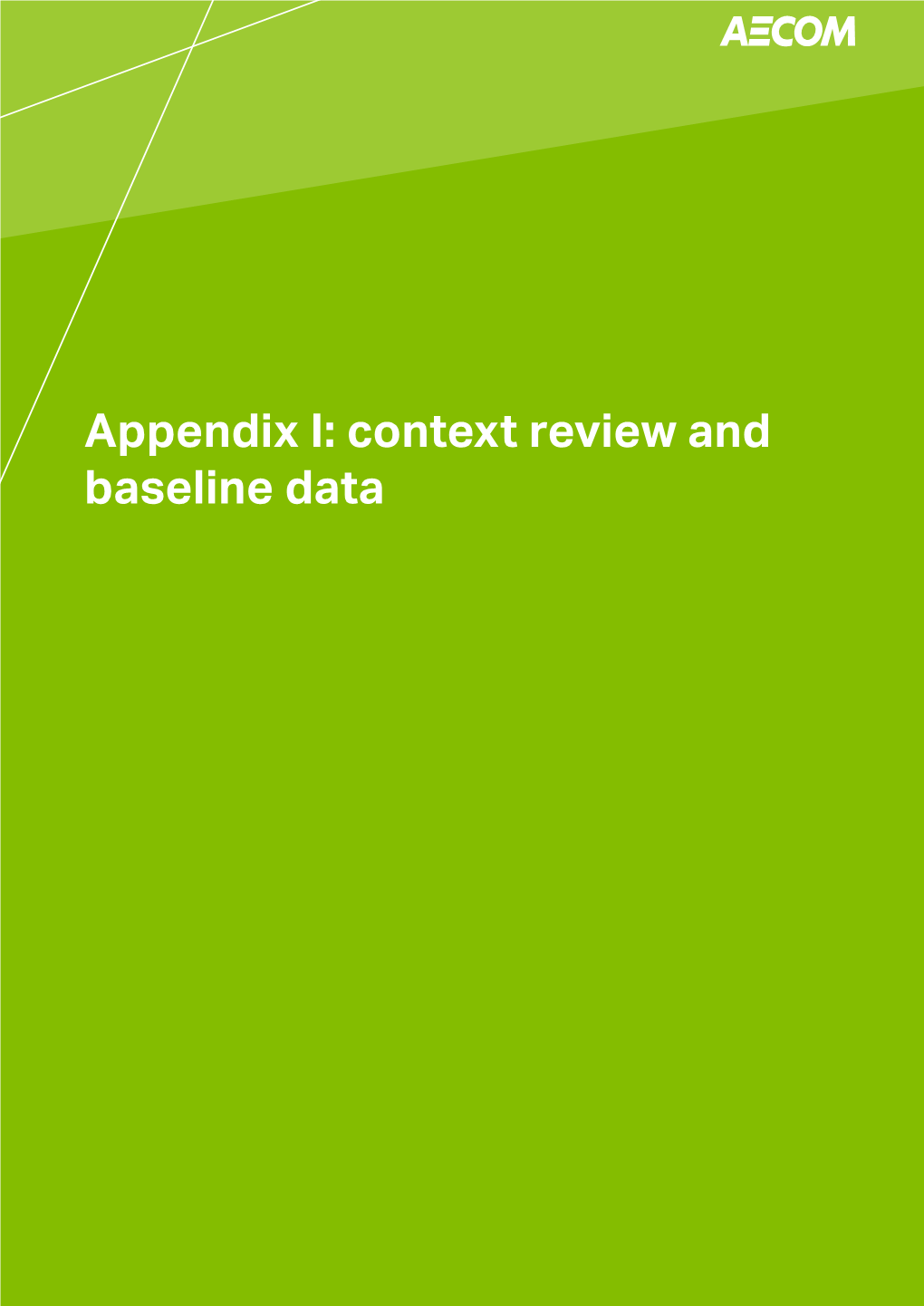 8102 Appendix I Context Review and Baseline Data Jan 2017