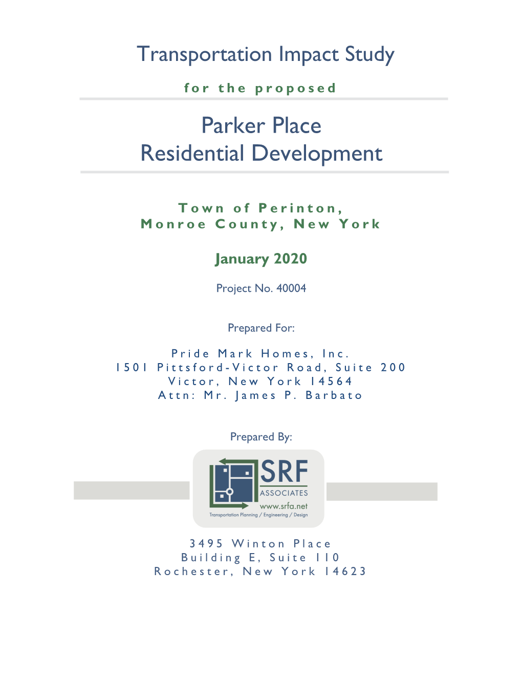 Parker Place Residential Development