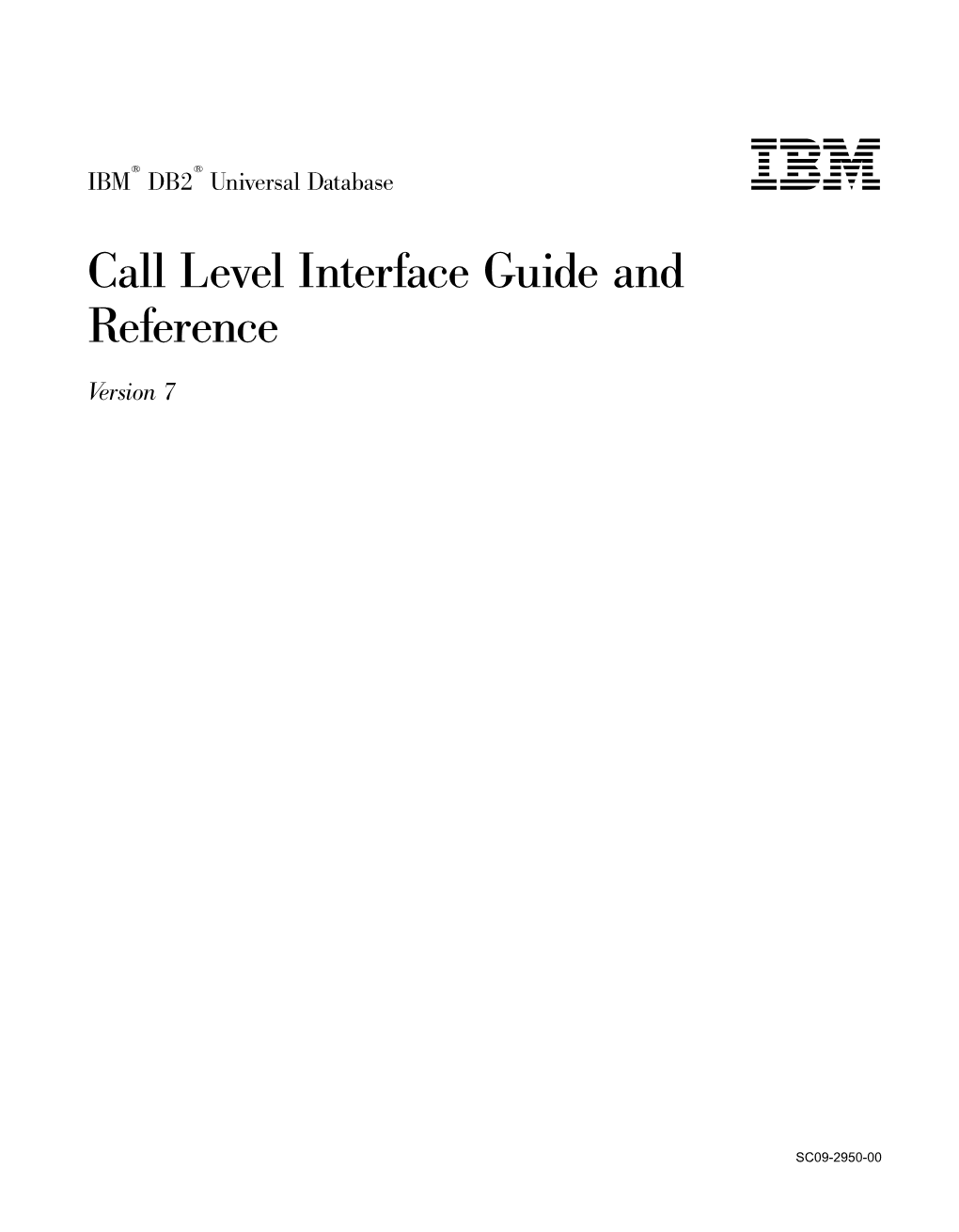 Call Level Interface Guide and Reference Ve R S I O N 7