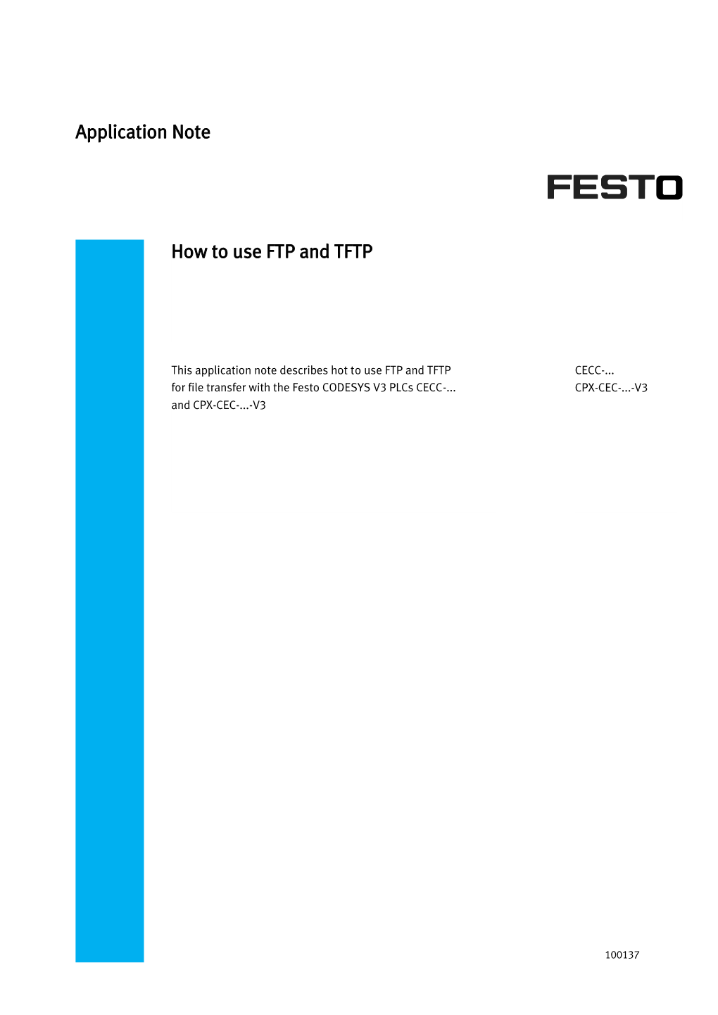 Application Note How to Use FTP and TFTP