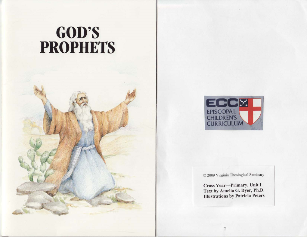 PRI Cross Unit I Learners Book Gods Prophets