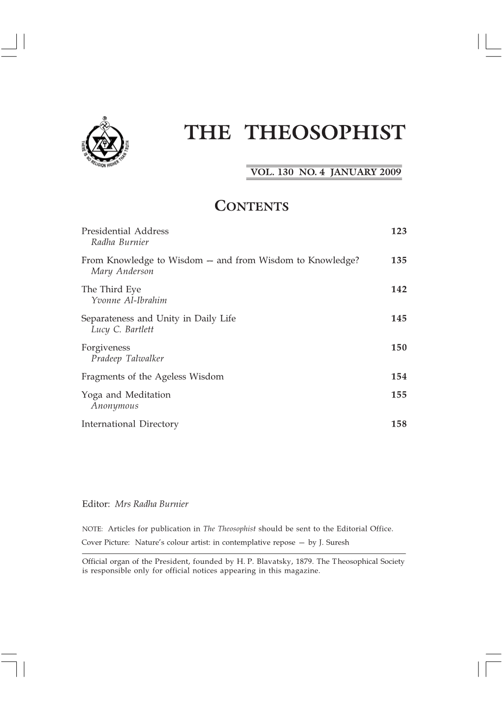 The Theosophist