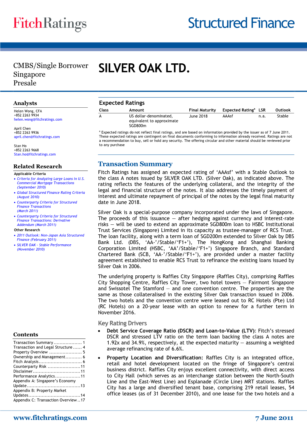 Structured Finance