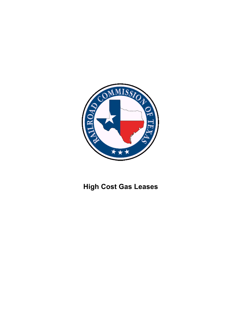 High Cost Gas Leases