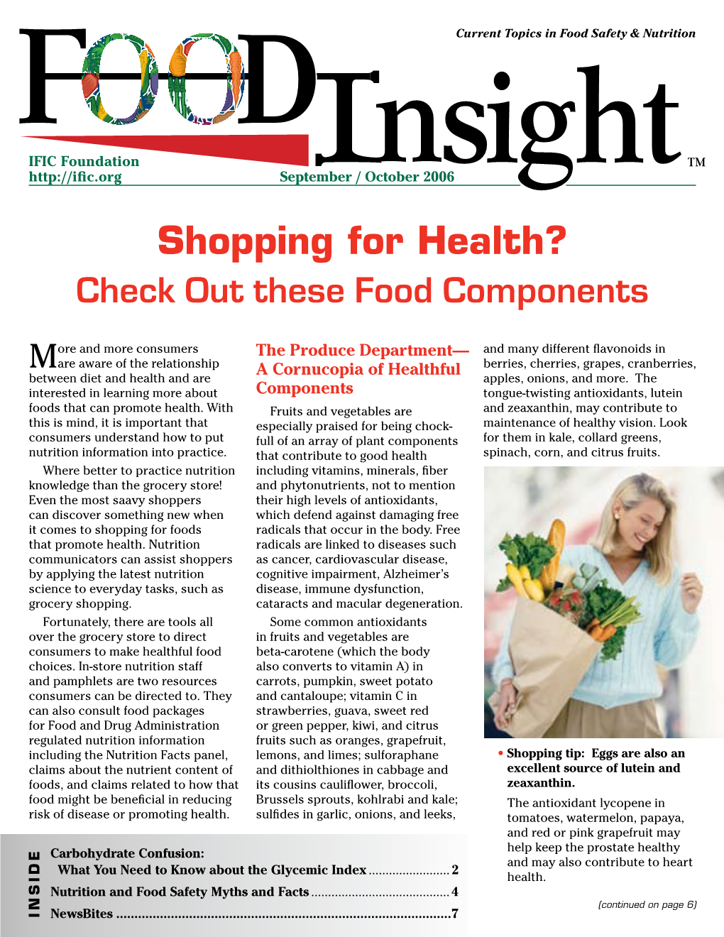 Shopping for Health? Check out These Food Components