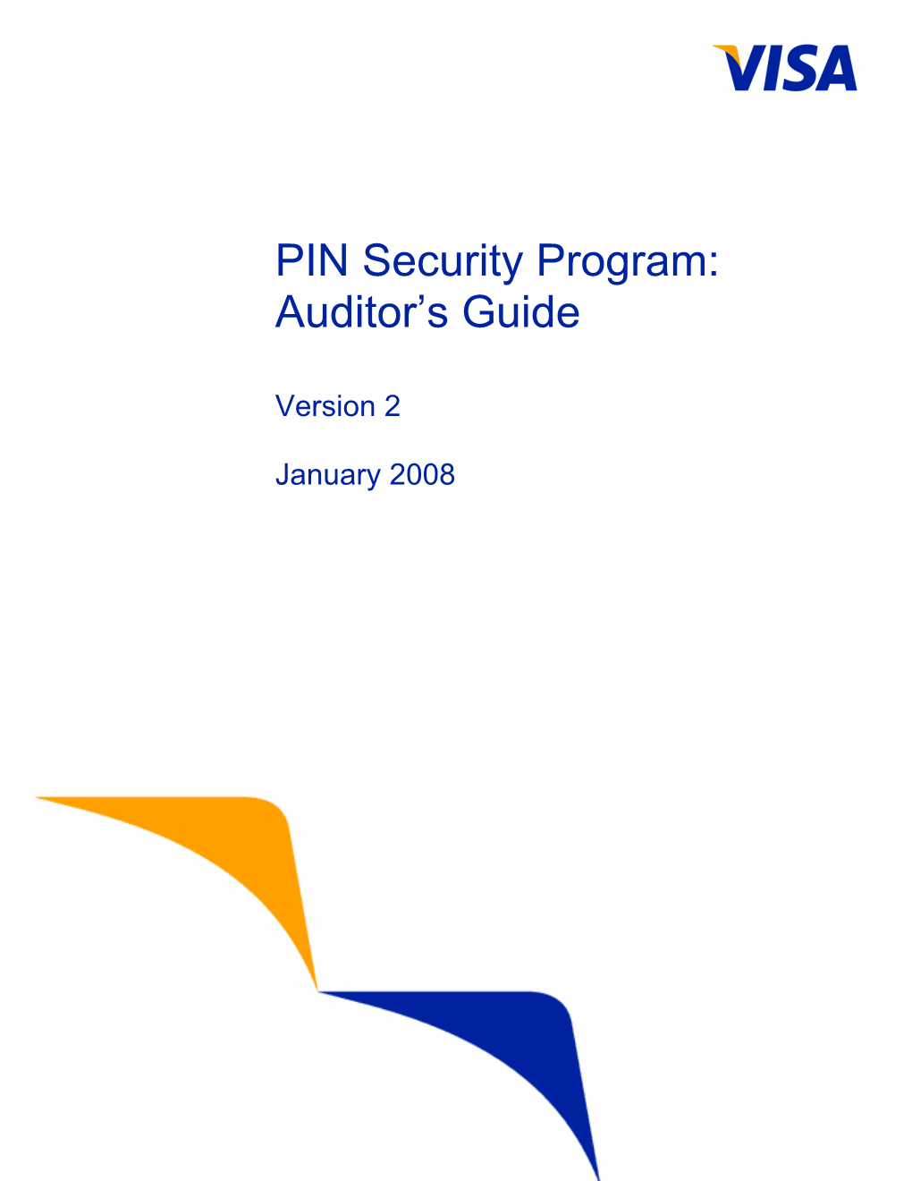 PIN Security Auditor's Guide