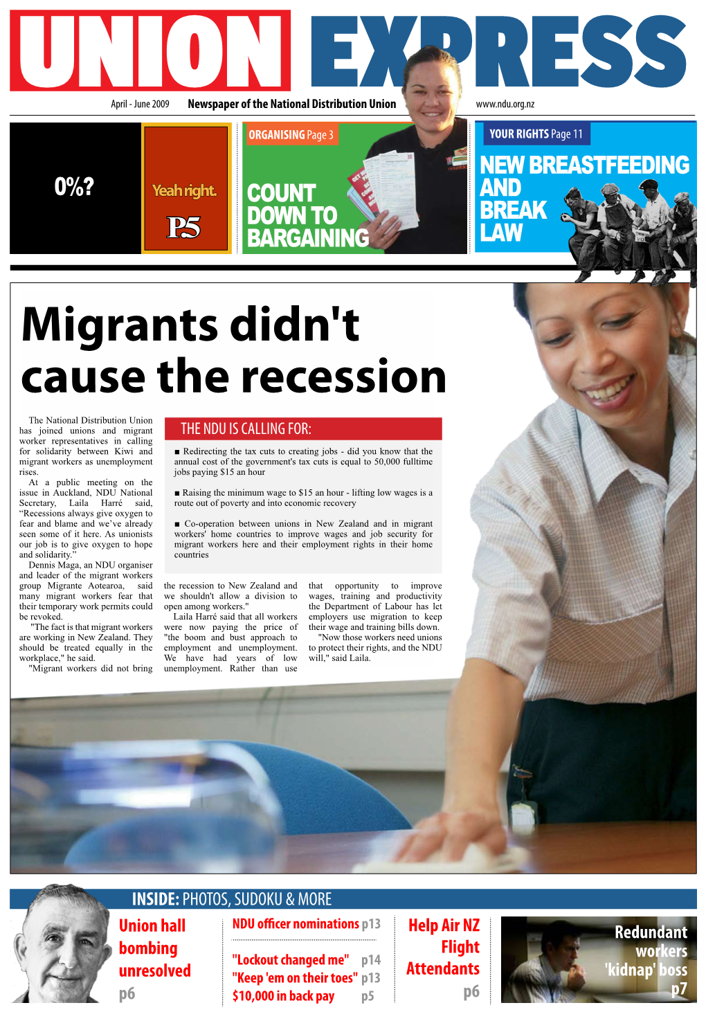 Migrants Didn't Cause the Recession