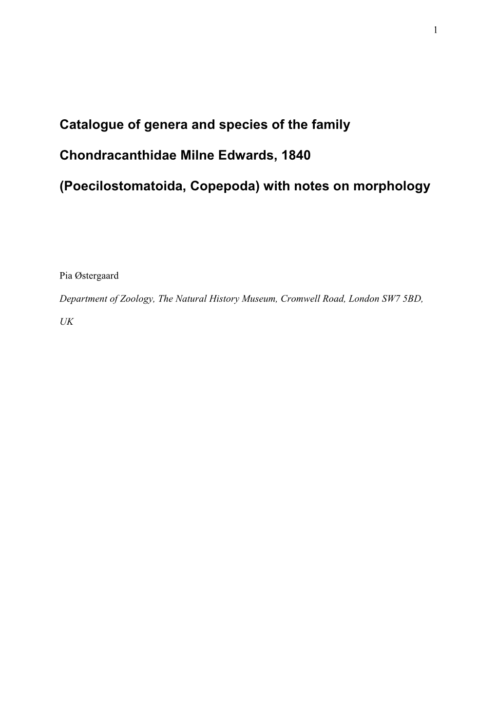 Genus: ACANTHOCHONDRITES Oakley, 1930