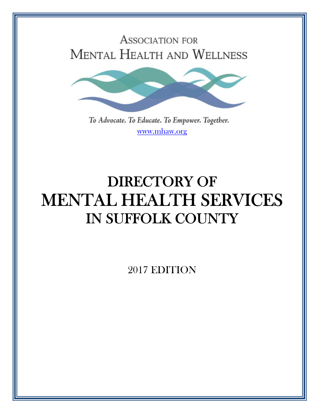 The Mental Health Association in Suffolk County