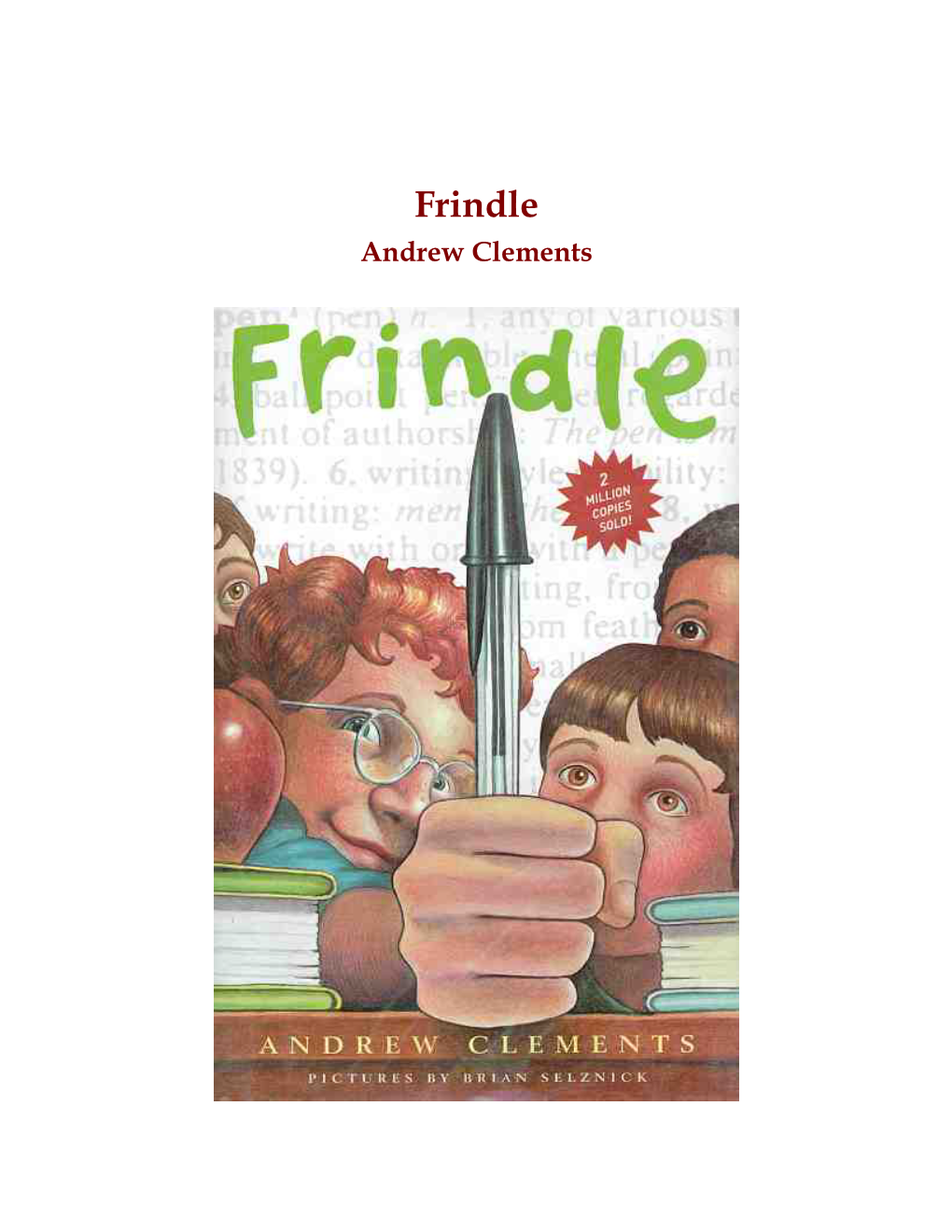 Frindle Andrew Clements