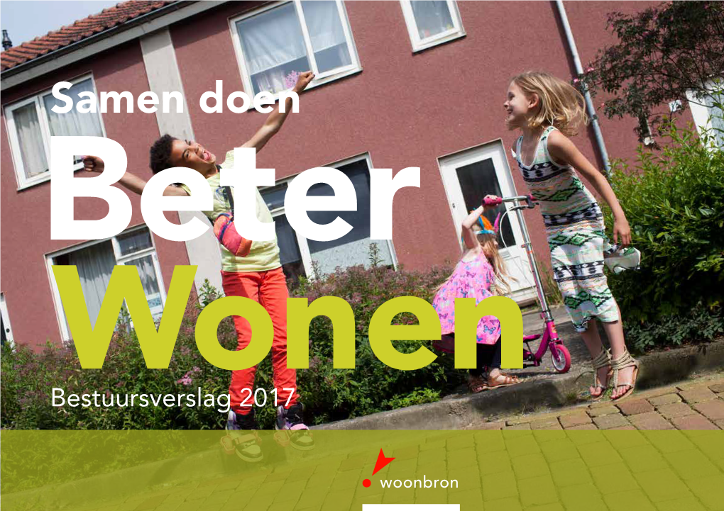 Samen Doen Beter Wonen Bestuursverslag 2017