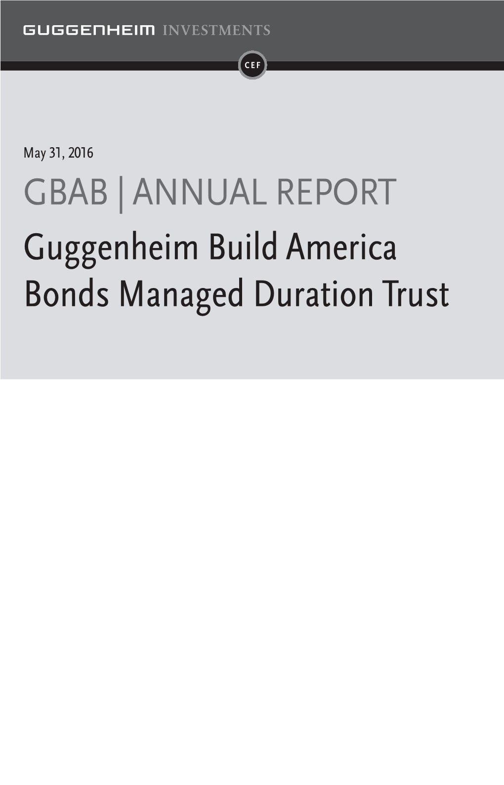 GBAB Annual Report