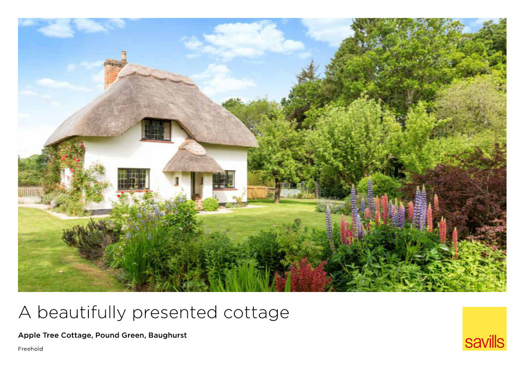 A Beautifully Presented Cottage