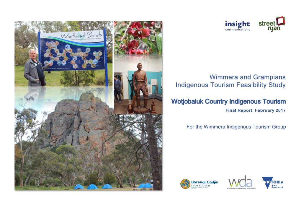 Wimmera and Grampians Indigenous Tourism Feasibility Study