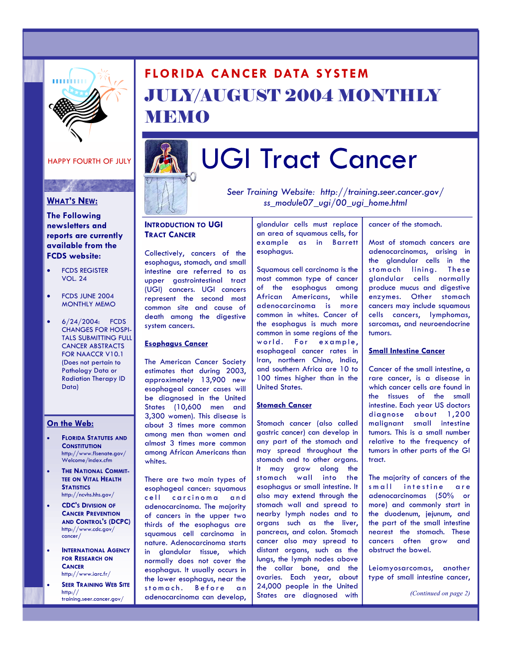 UGI Tract Cancer