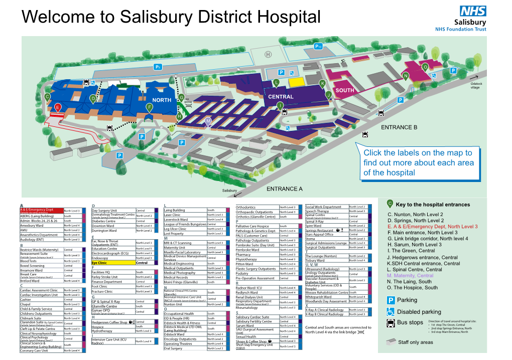 Welcome to Salisbury District Hospital