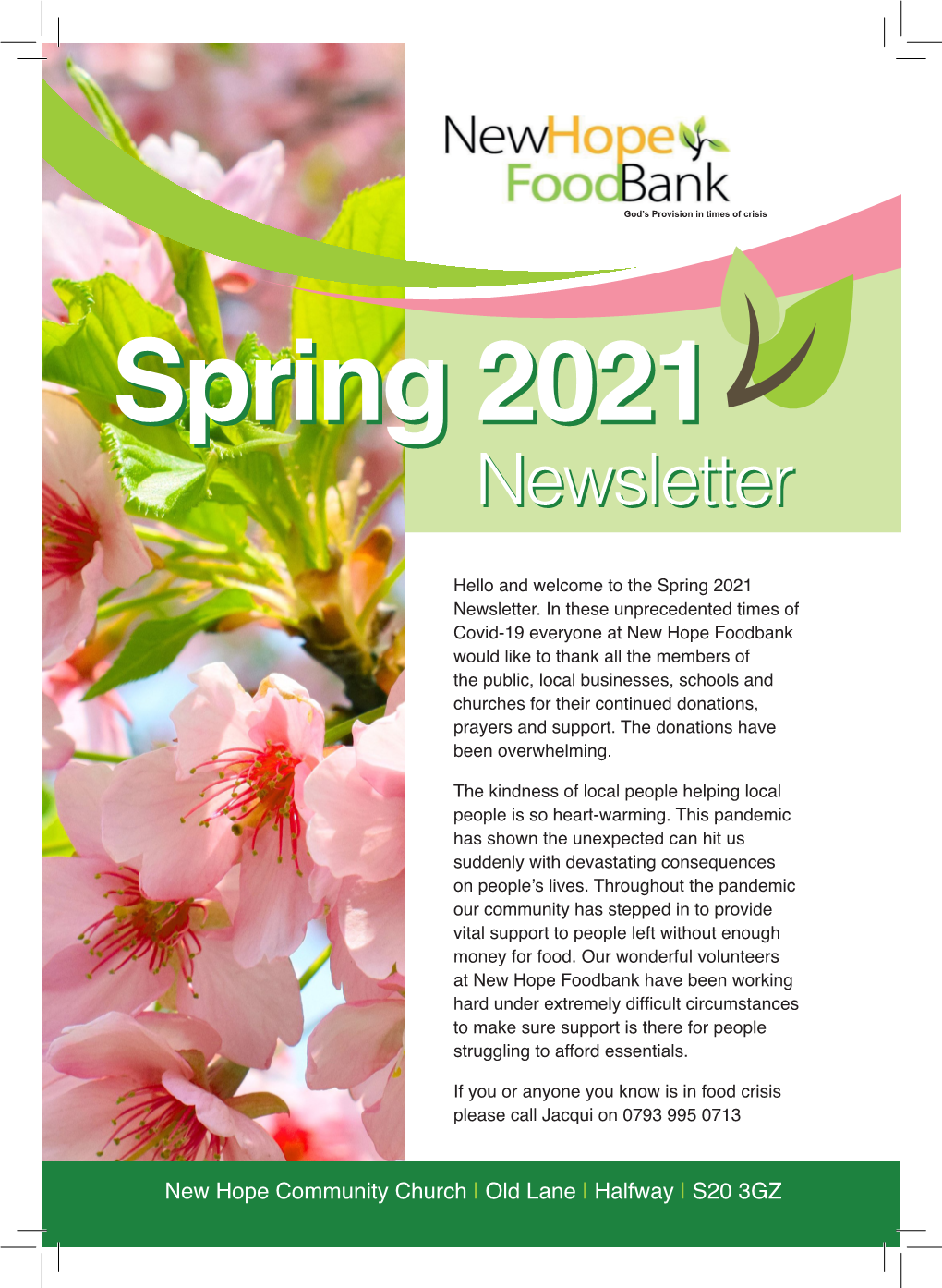 Spring 20212021 Newsletternewsletter