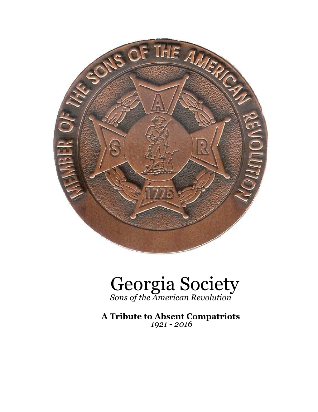 Georgia Society, Sons of the American Revolution