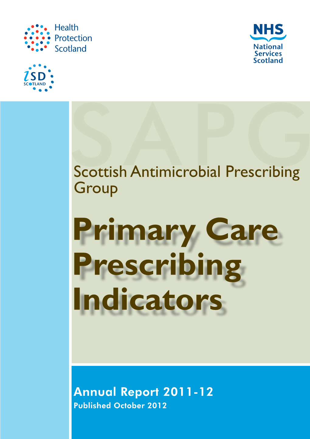 Antibacterial Primary Care Prescribing Indicators Report