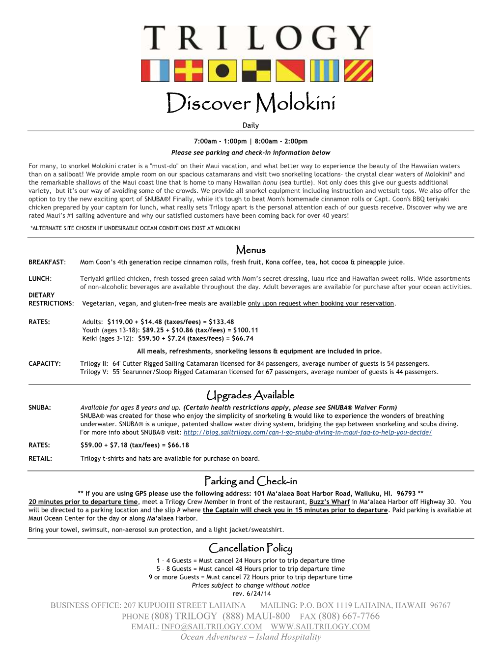 Discover Molokini Daily