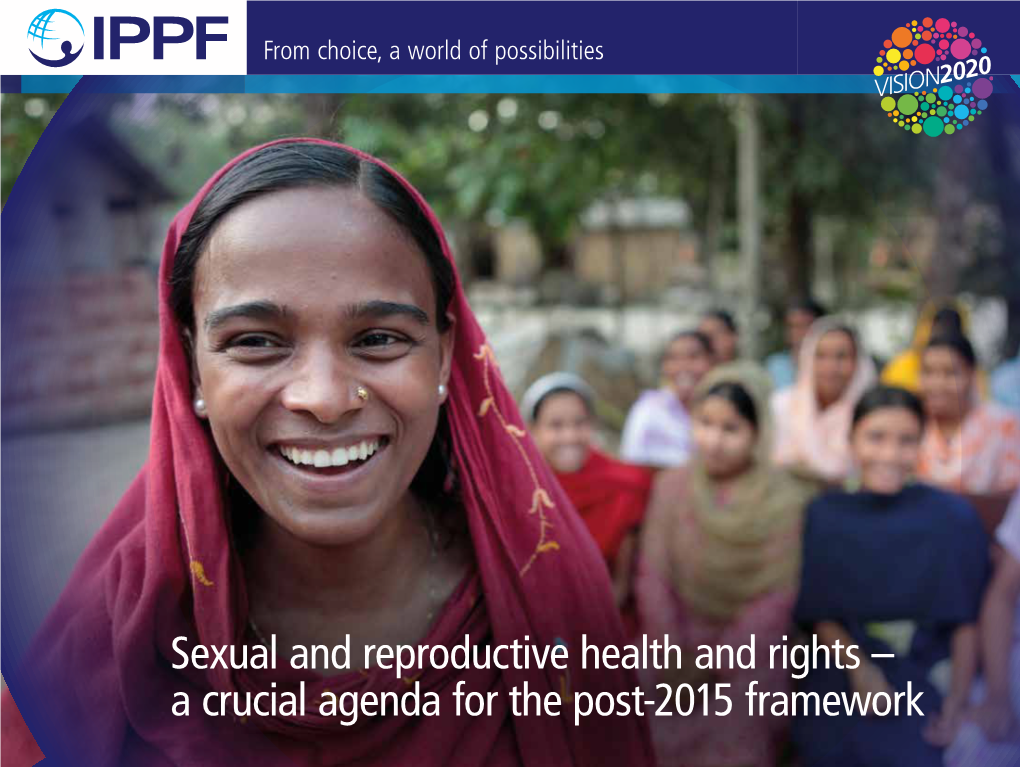 Sexual and Reproductive Health and Rights