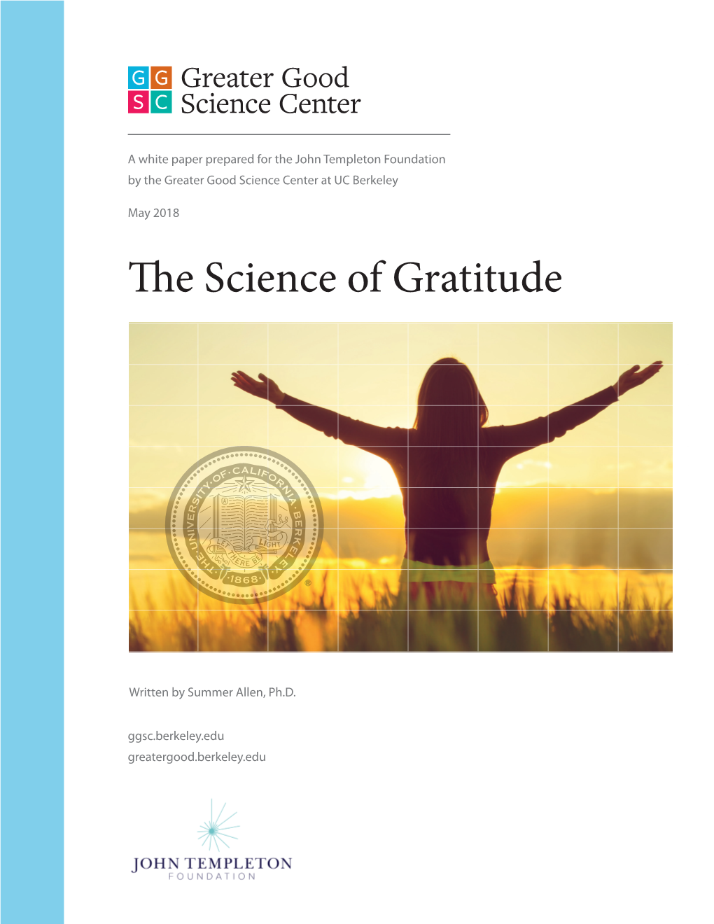 The Science of Gratitude