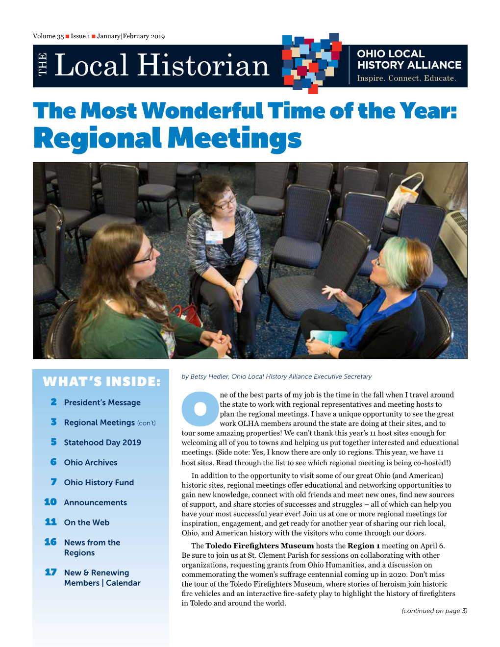 The Most Wonderful Time of the Year: Regional Meetings