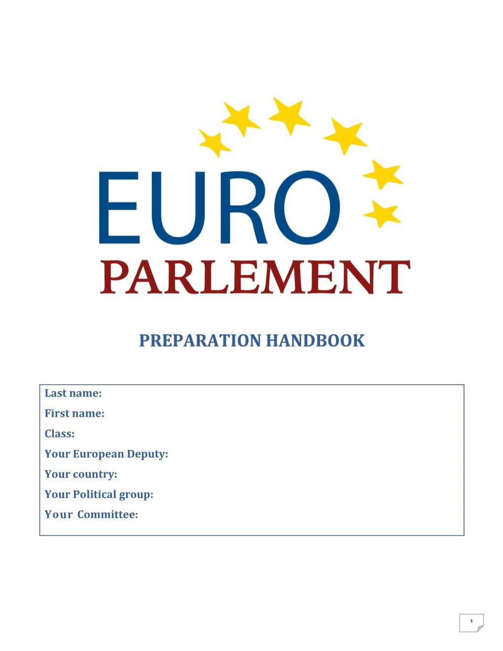 Preparation Handbook