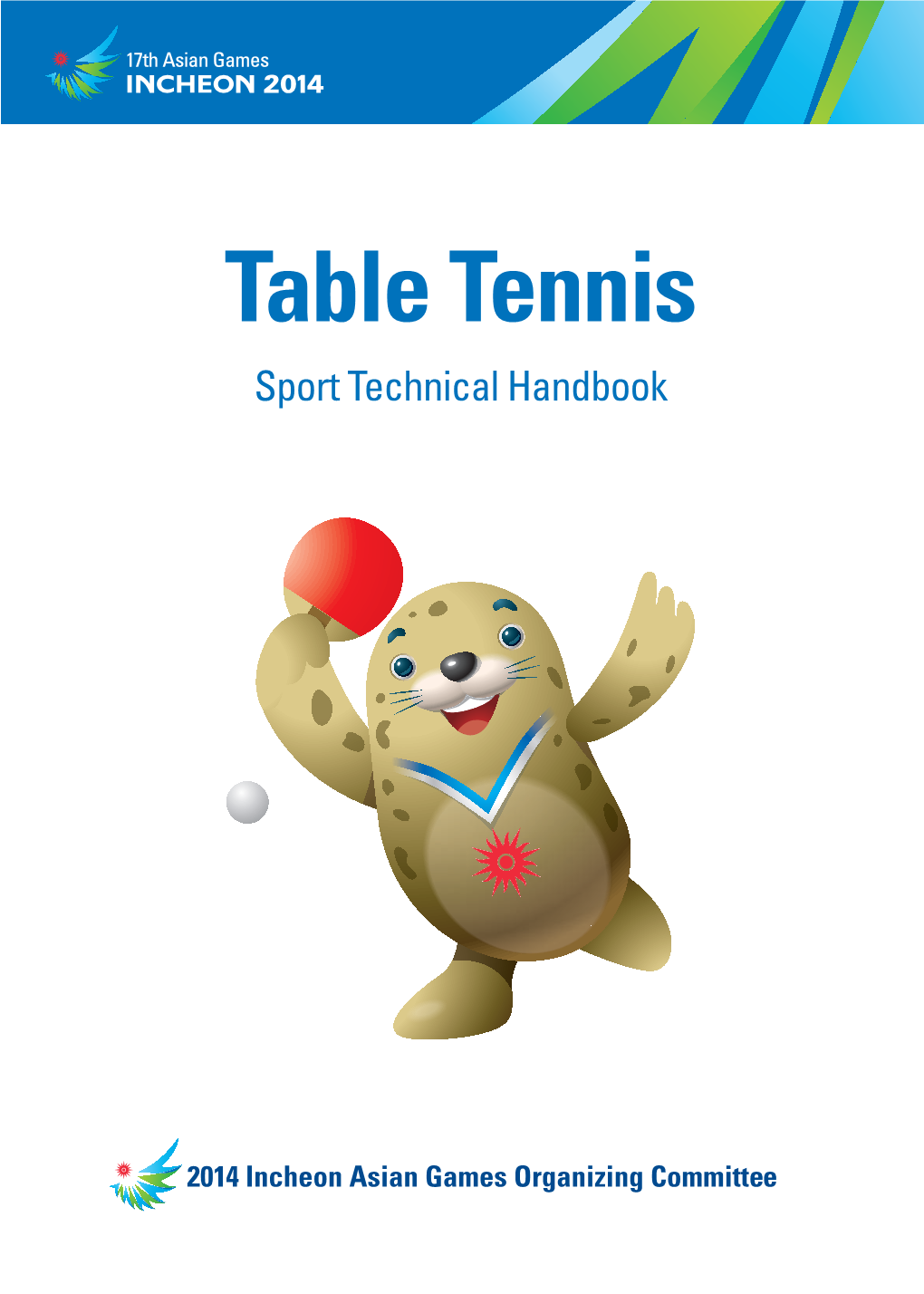 Table Tennis Sport Technical Handbook