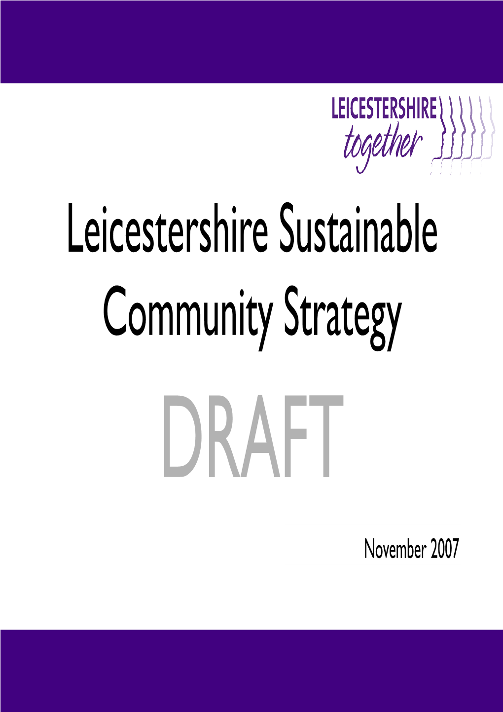 Community Strategy Draft Document