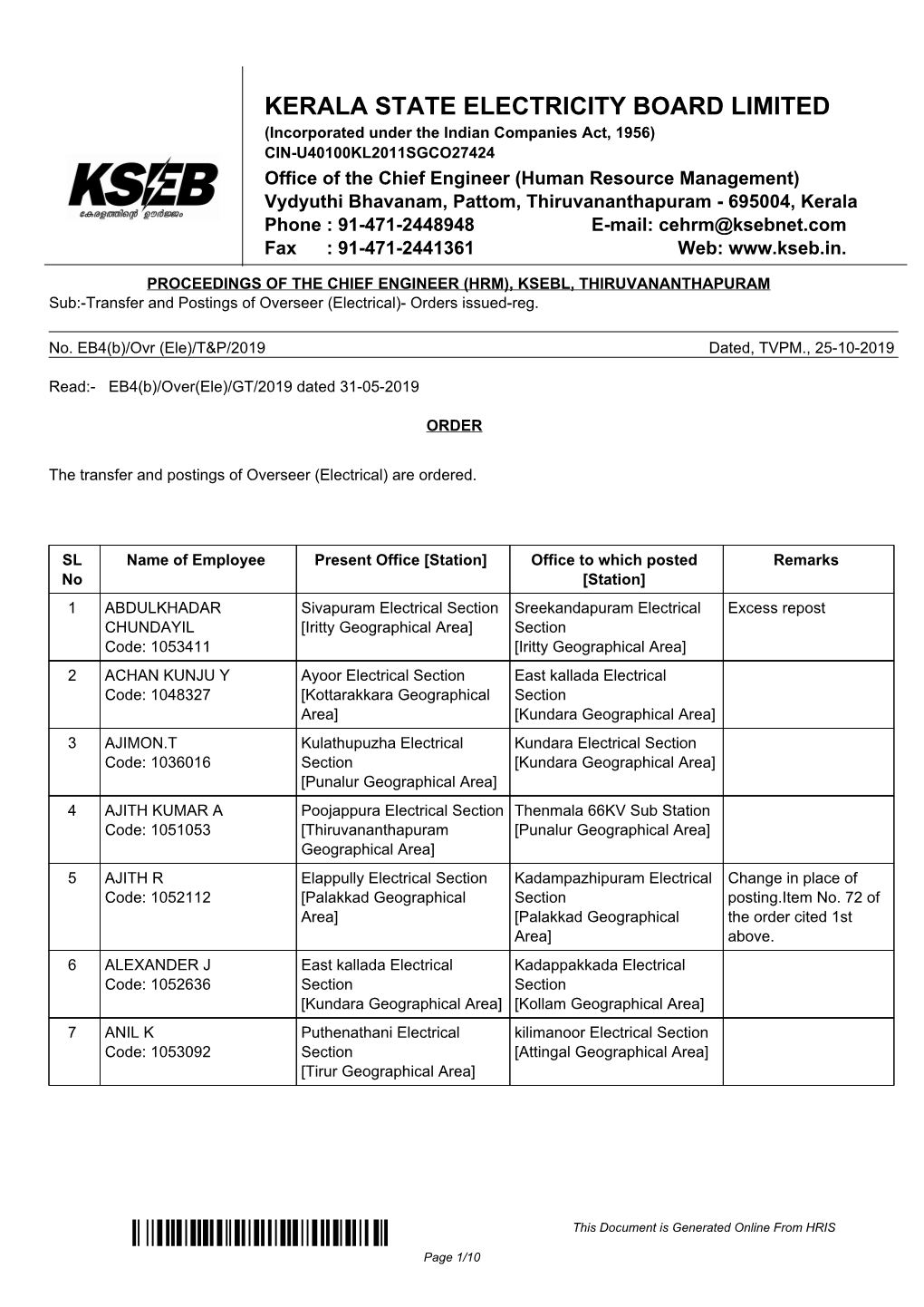 Document Edit Form