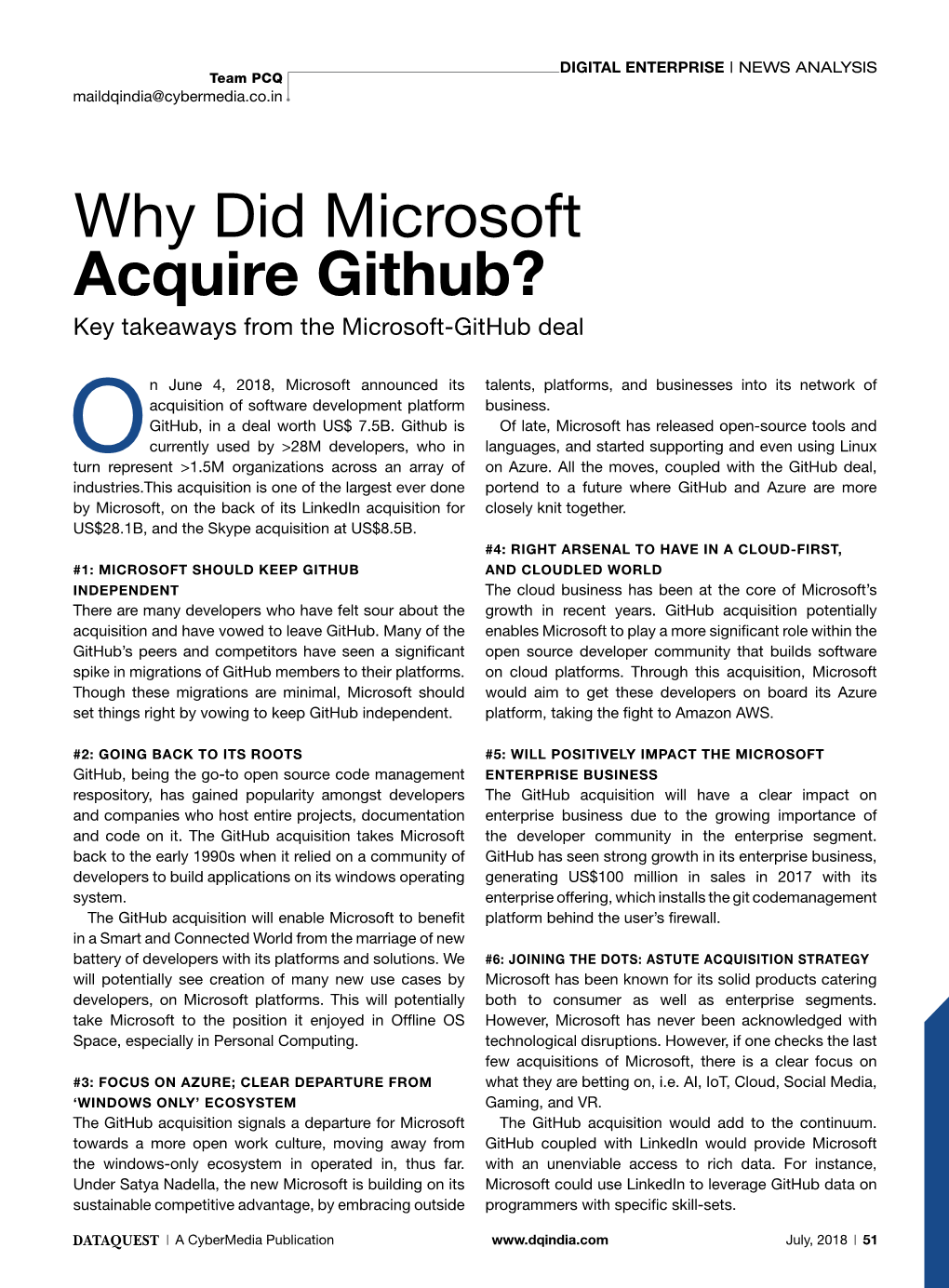 Why Did Microsoft Acquire Github? Key Takeaways from the Microsoft-Github Deal