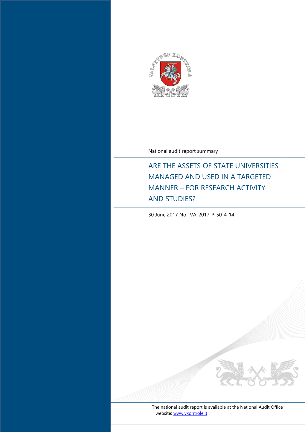 Are the Assets of State Universities Managed And