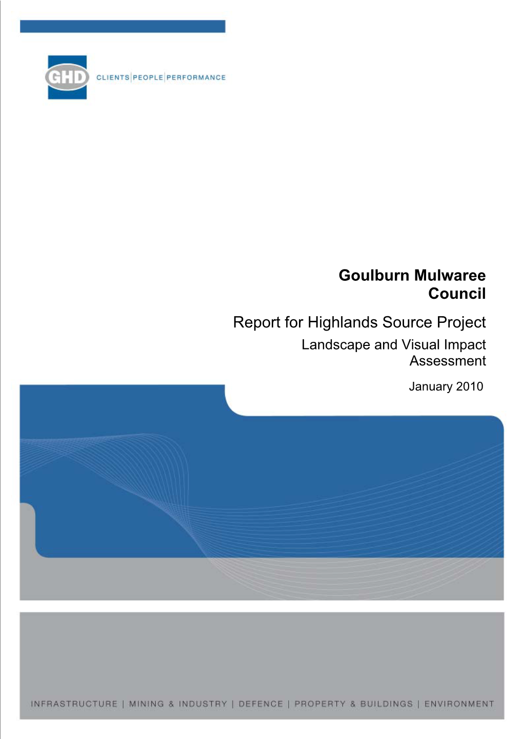 Goulburn Mulwaree Council Report for Highlands Source Project Landscape and Visual Impact Assessment