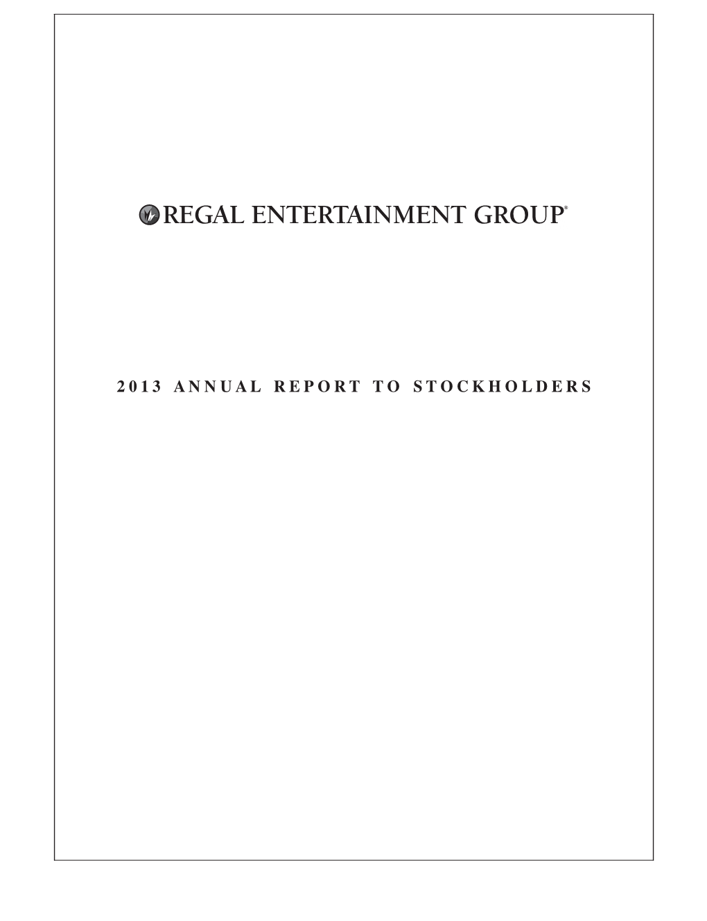 Regal Entertainment Group® 21Mar201411325979