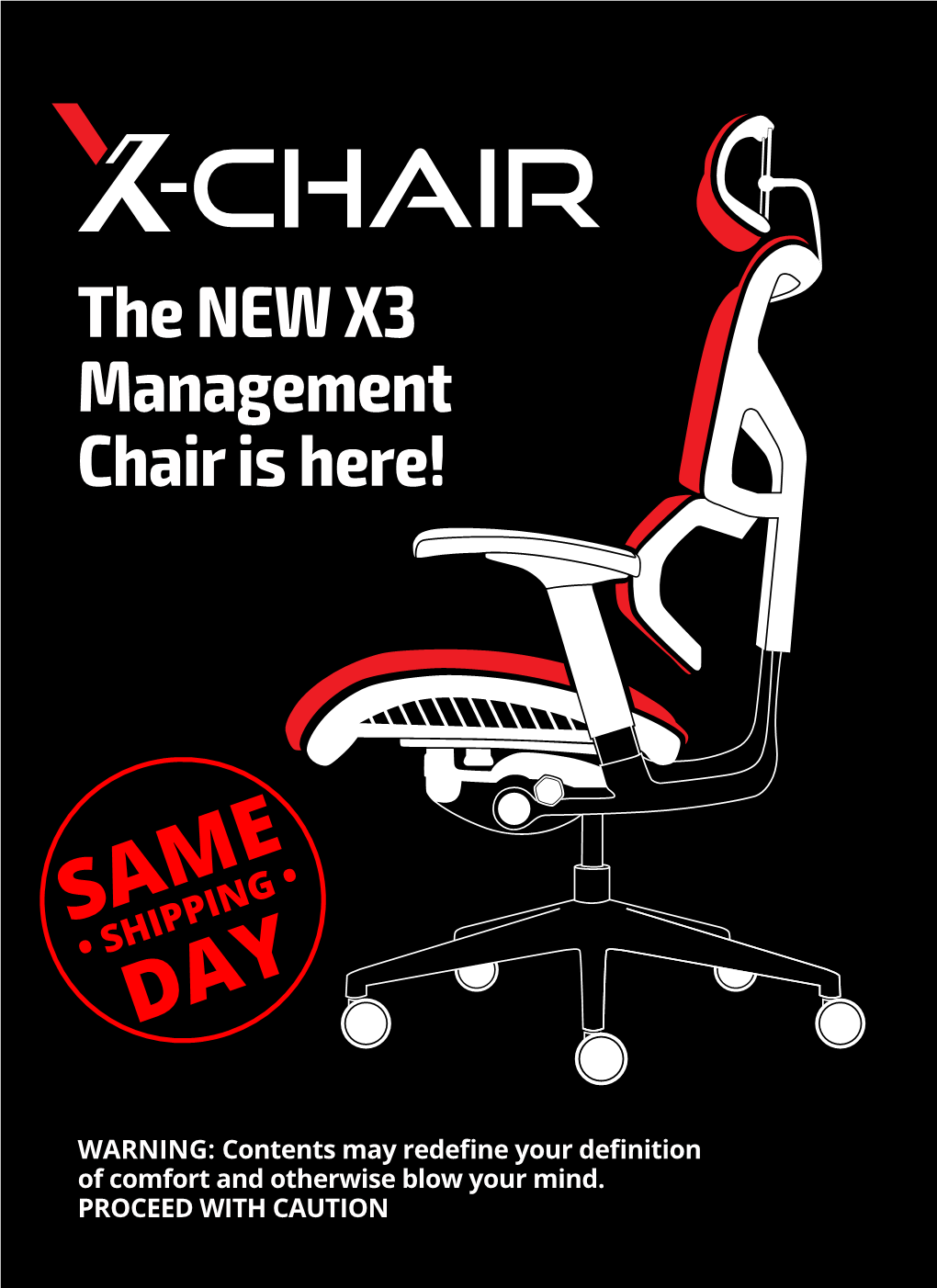 The NEW X3 Management Chair Is Here!