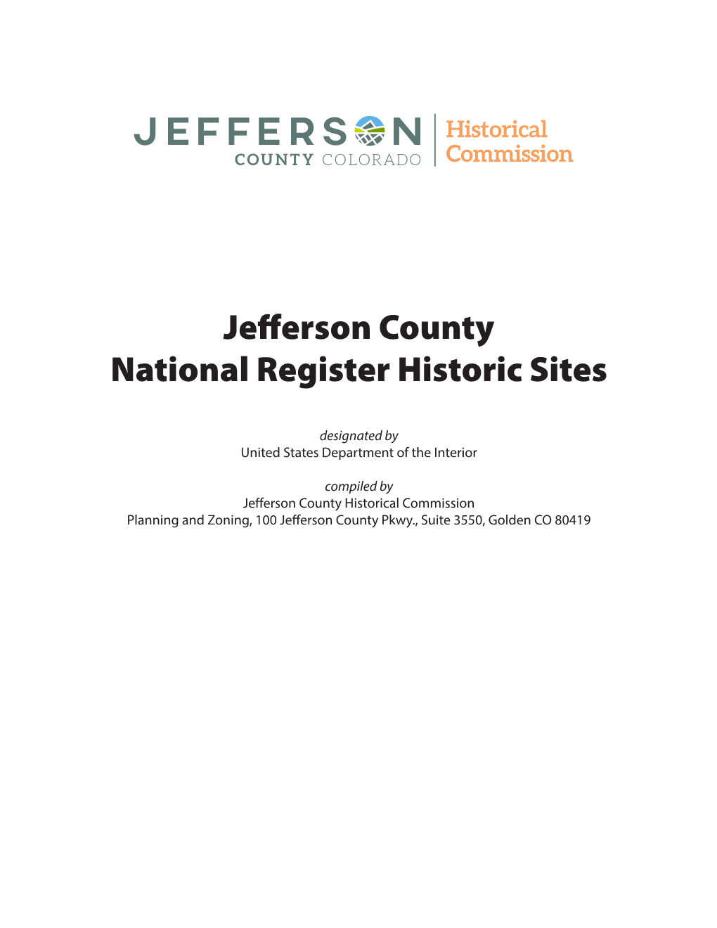 Jefferson County National Register Historic Sites