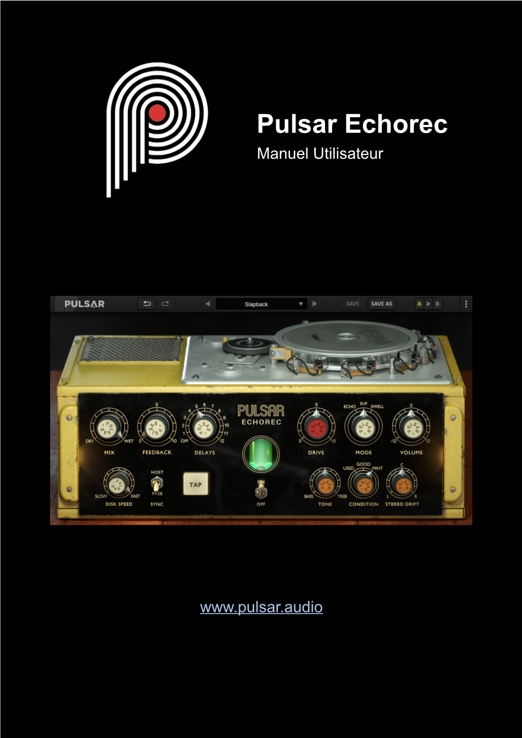 Pulsar Echorec Manuel Utilisateur