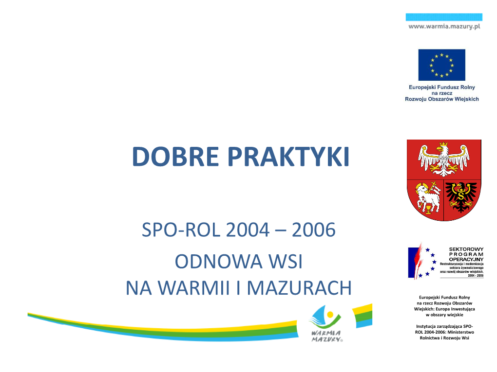 Dobre Praktyki