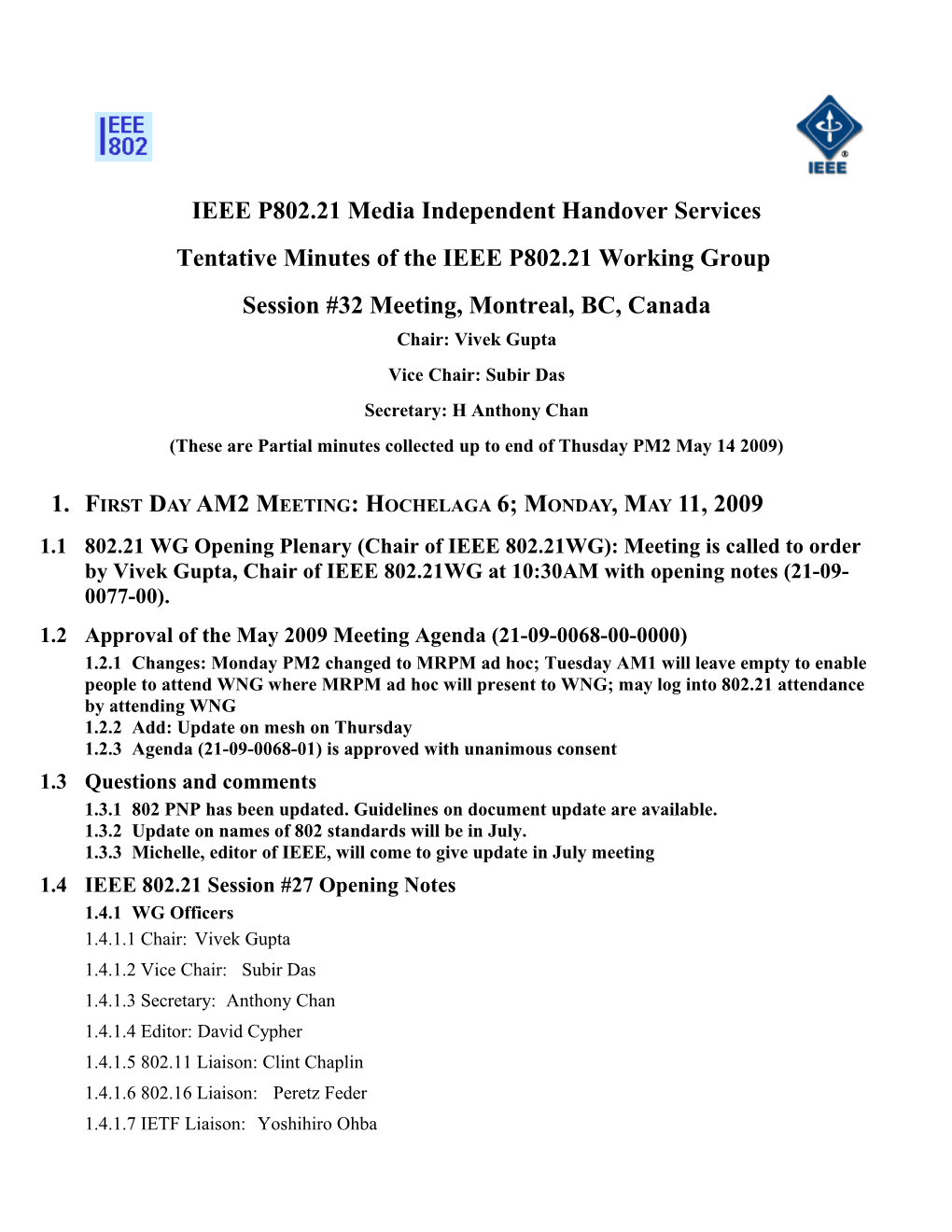 IEEE P802.21 Media Independent Handover Services s3