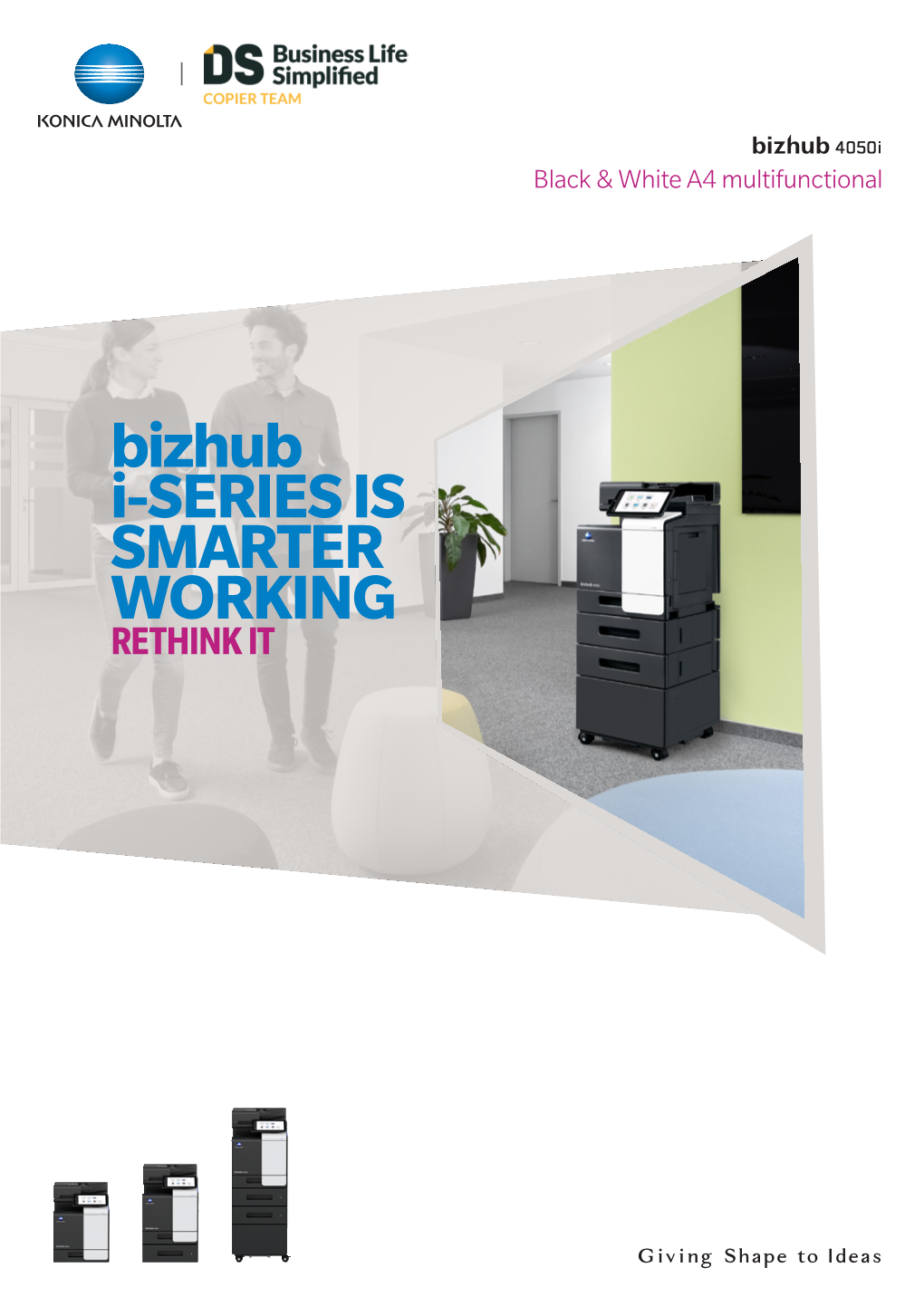 Bizhub I-SERIES IS SMARTER WORKING RETHINK IT 2 Bizhub 4050I Datasheet