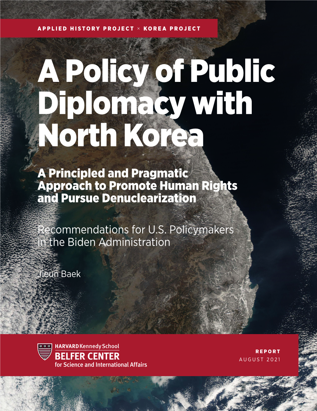 A Policy of Public Diplomacy with North Korea