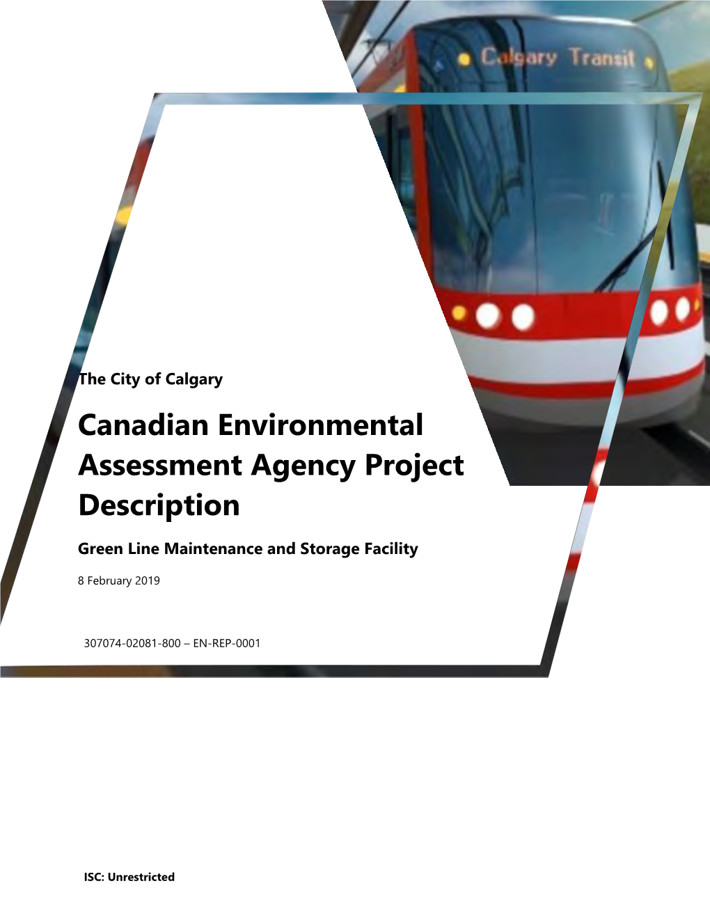 Canadian Environmental Assessment Agency Project Description