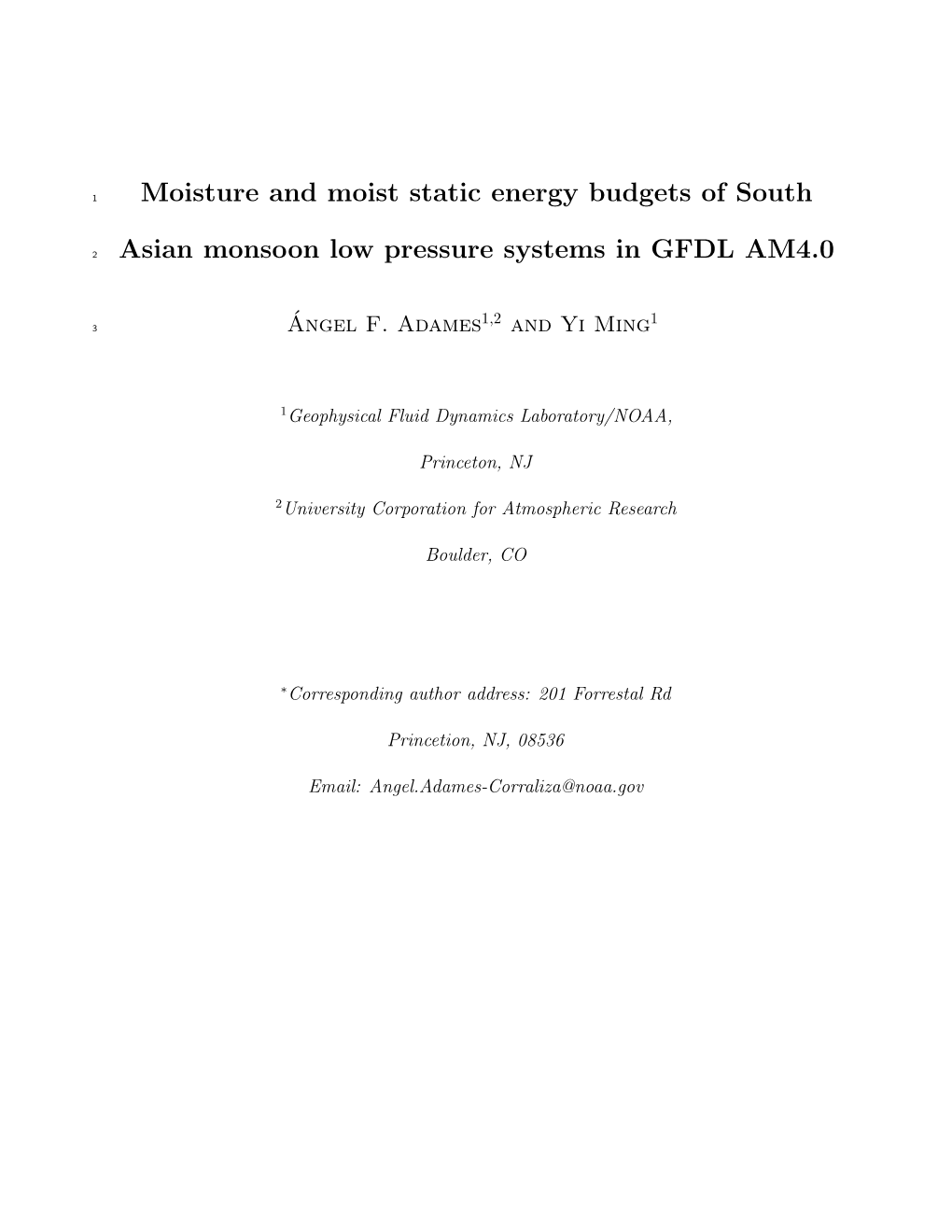Moist and Moist Static Energy Budgets