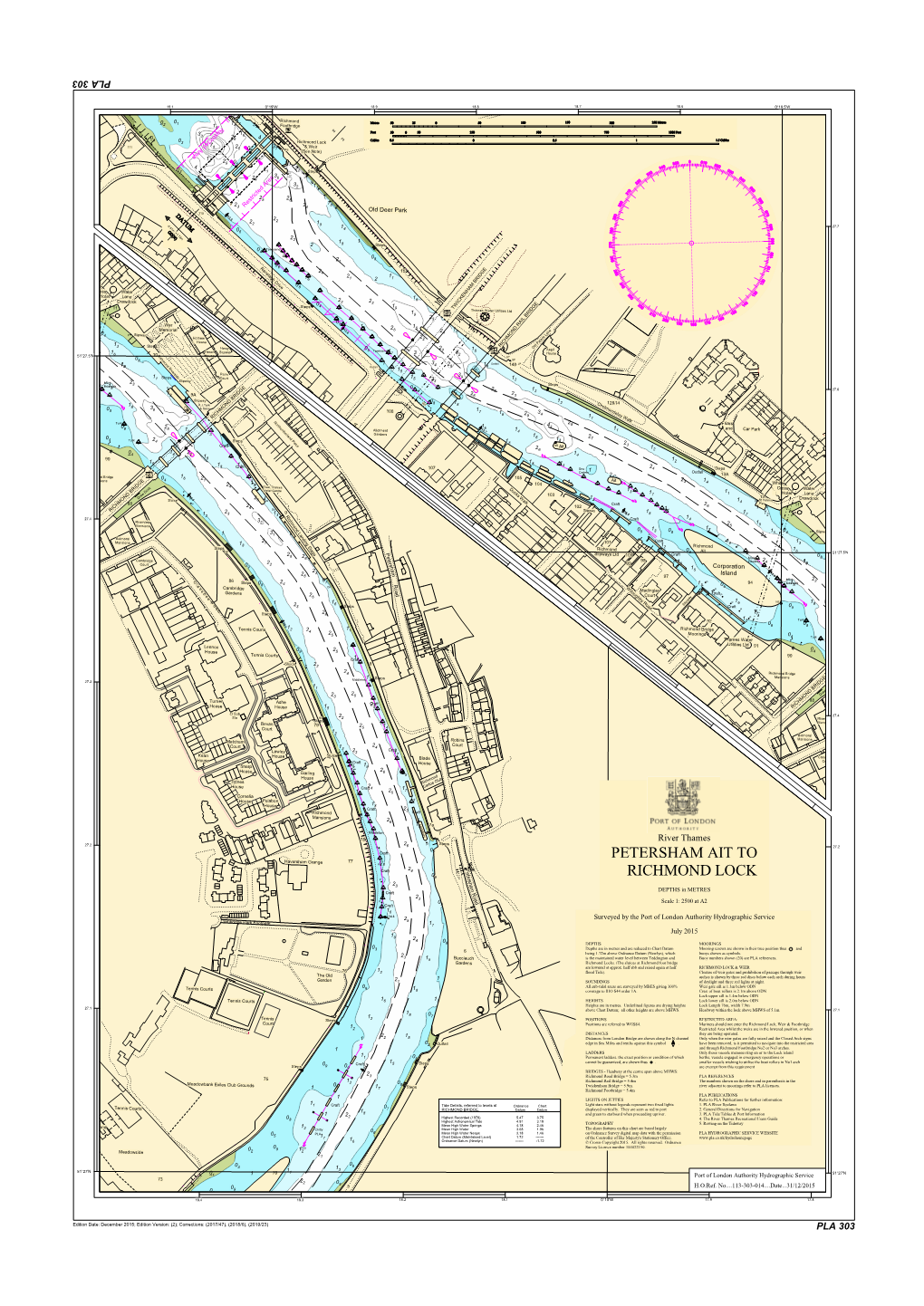 Petersham Ait to Richmond Lock