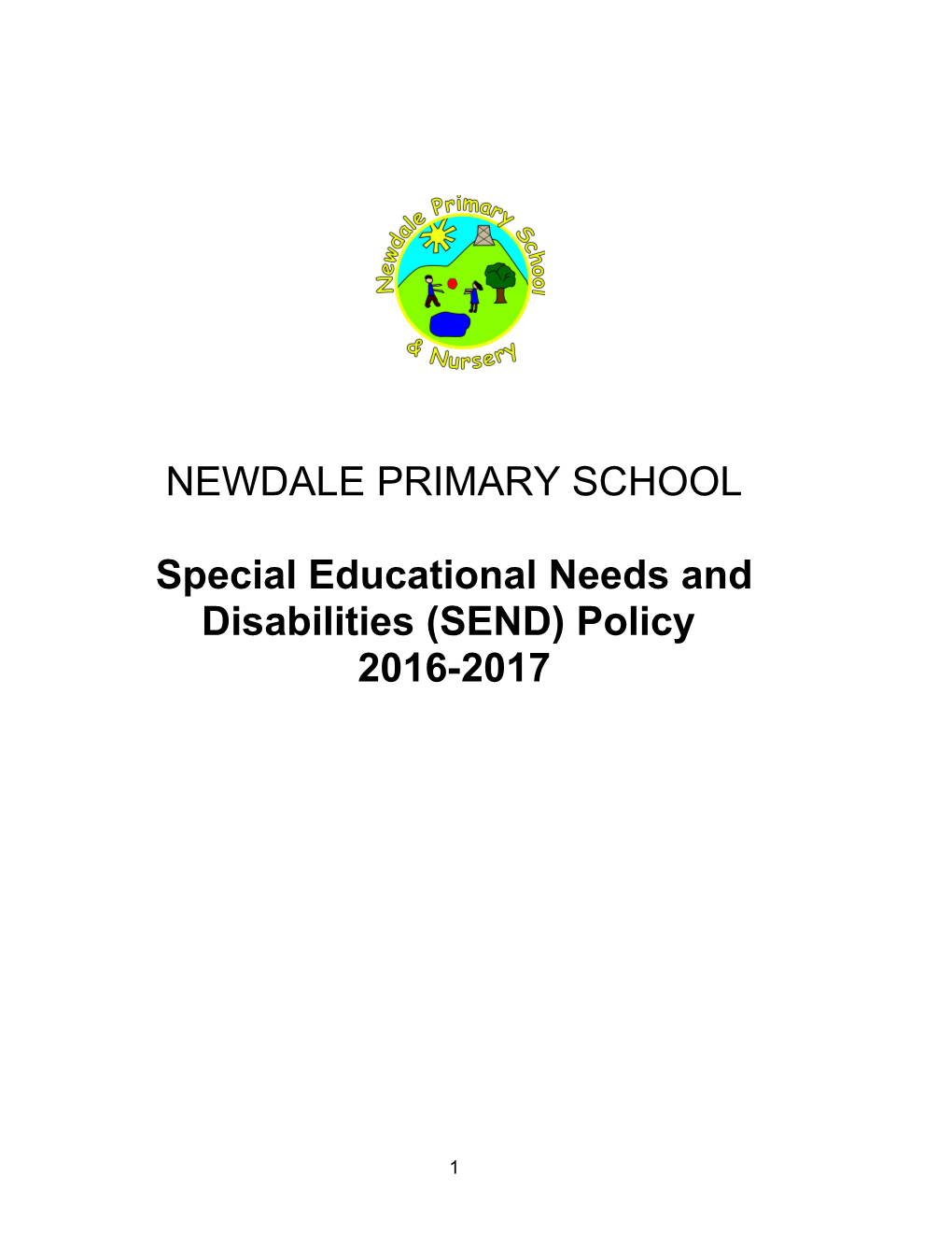 Special Educational Needs and Disabilities (SEND) Policy