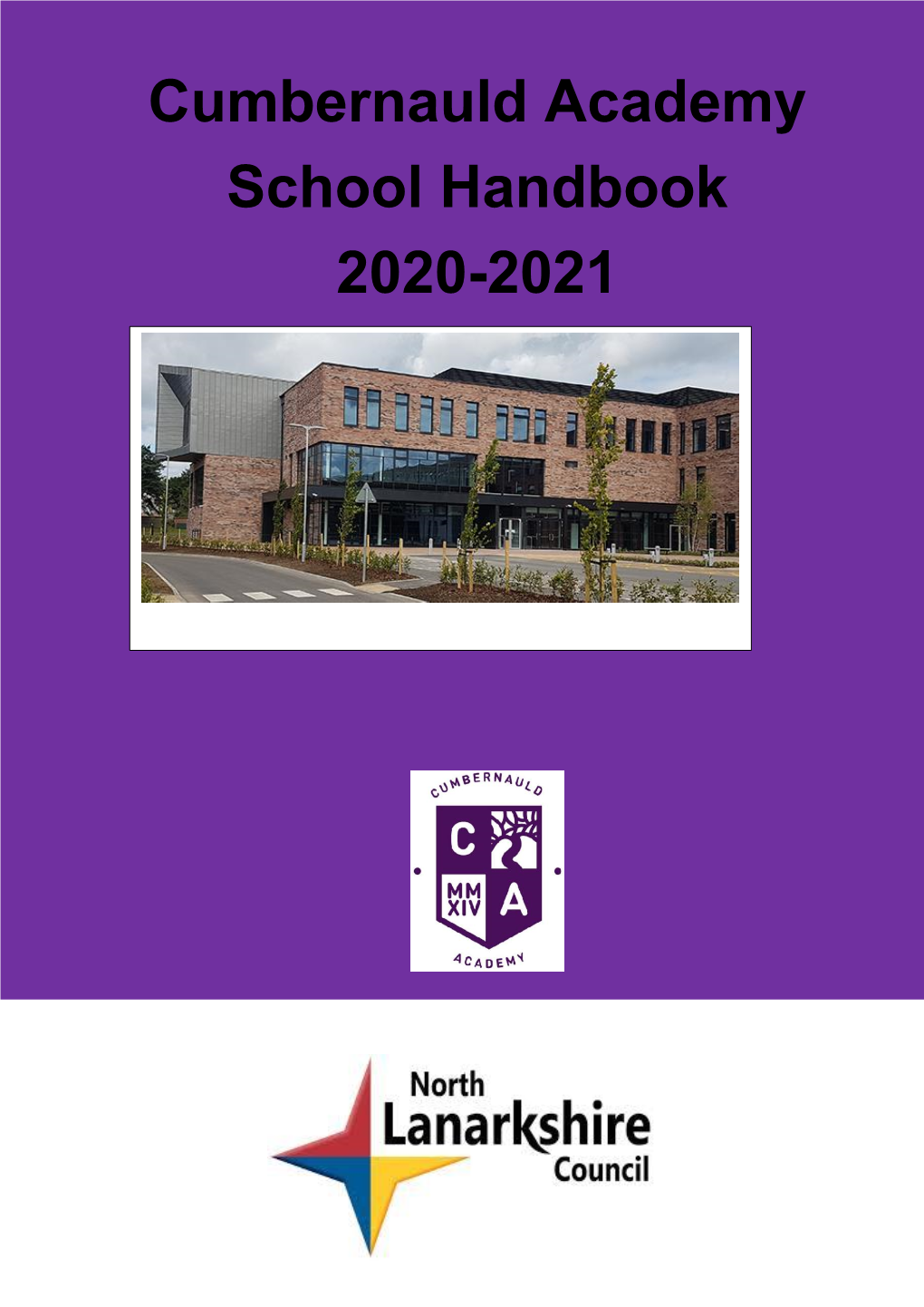 Cumbernauld Academy School Handbook 2020-2021