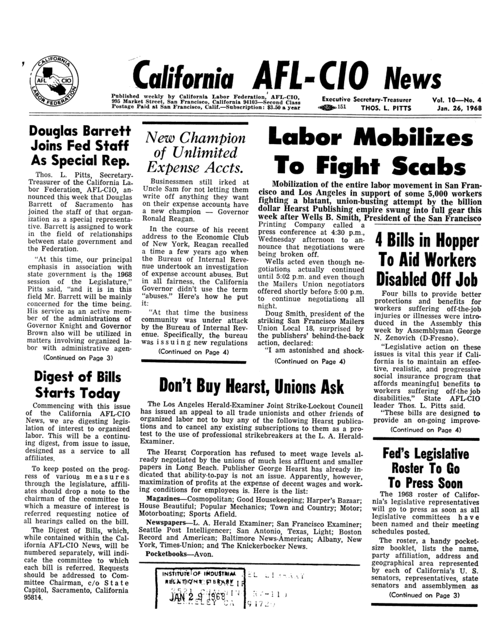 Caiifornicu AFL-CIO News