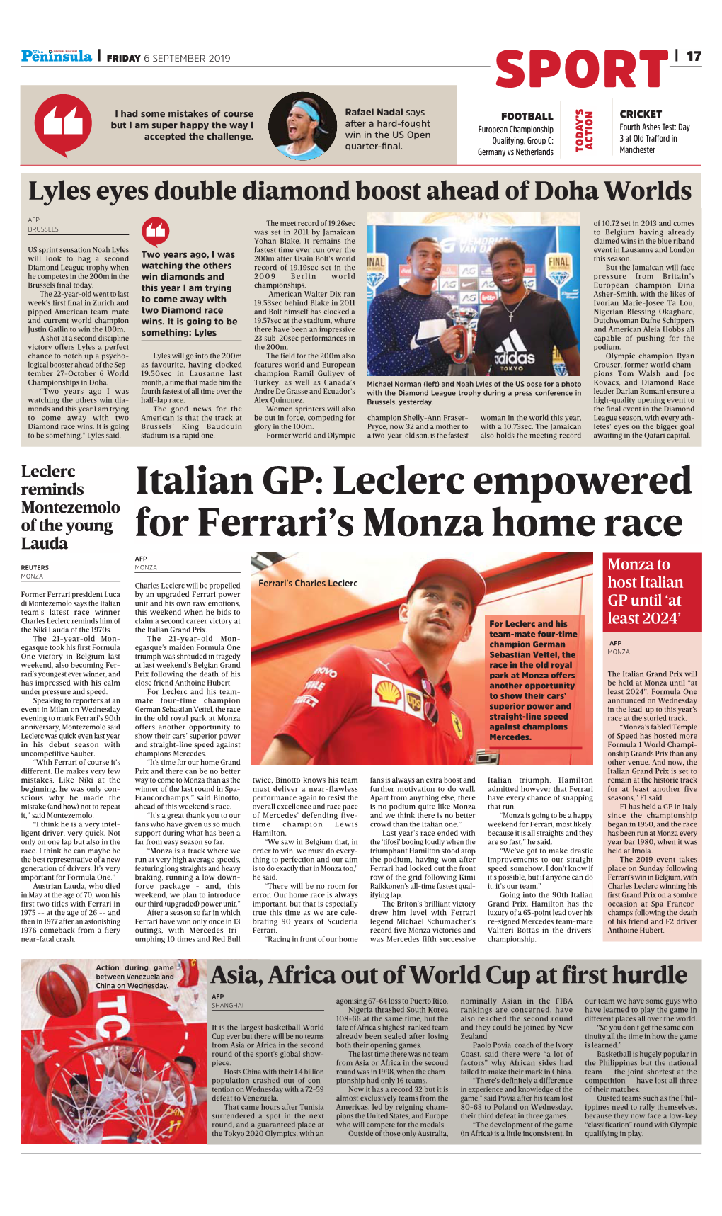 Leclerc Empowered for Ferrari's Monza Home