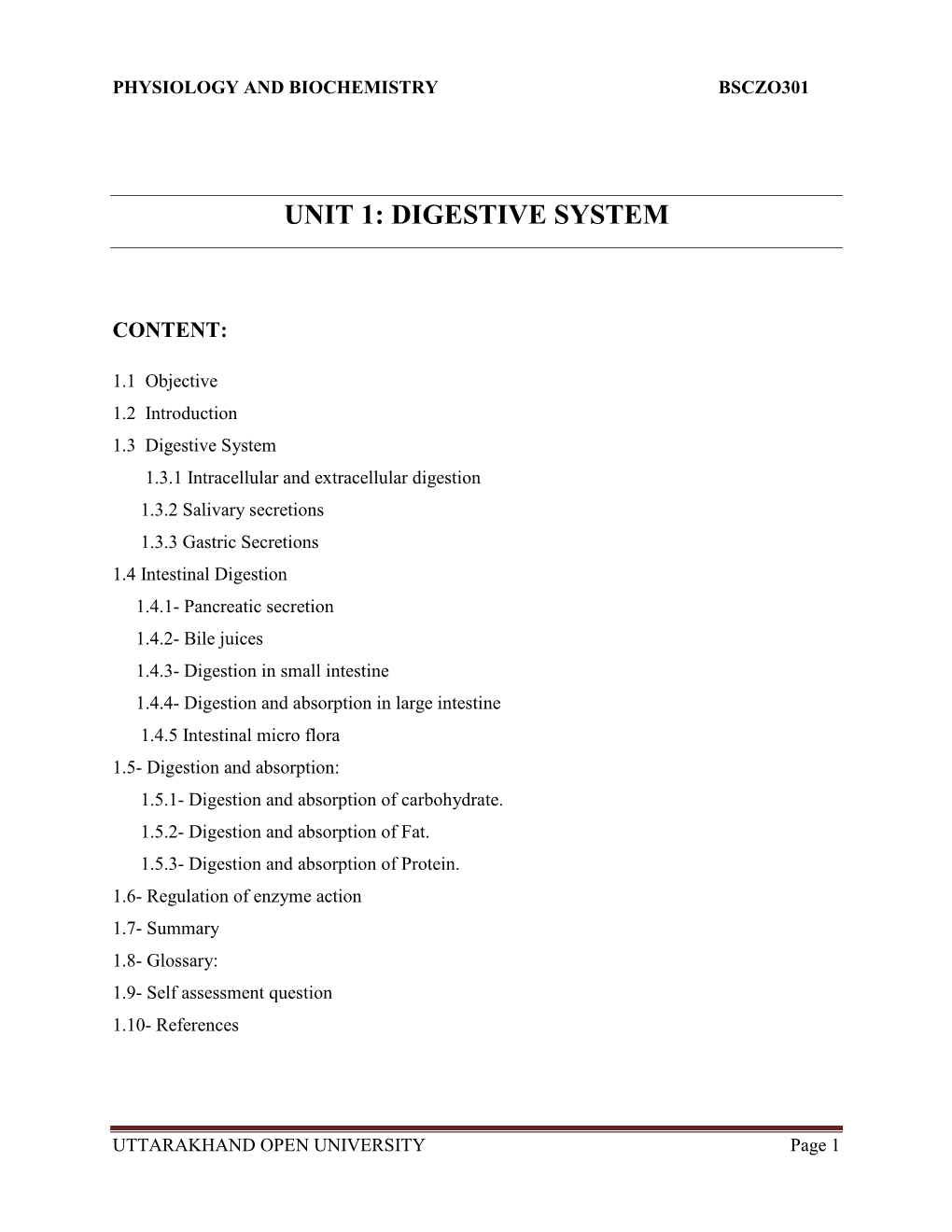 Digestive System